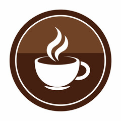       Coffee cup logo icon vector illustration.
