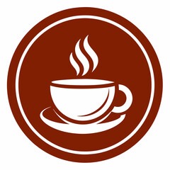       Coffee cup logo icon vector illustration.
