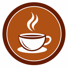       Coffee cup logo icon vector illustration.
