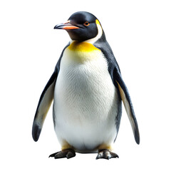 Close-up of a Majestic Emperor Penguin