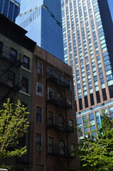 Nowy Jork, Manhattan, wysokie budynki © Ewa