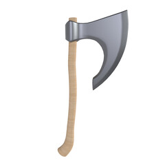 Axe isolated on transparent