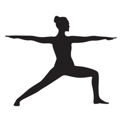 Female Yoga Silhouette