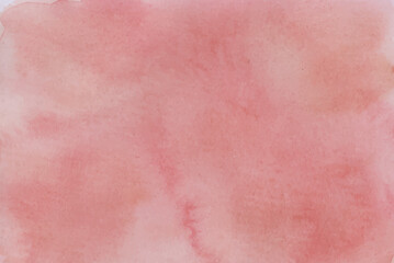 Fototapeta premium Abstract red watercolor texture background, watercolor splash, vector grunge for print and t-shirt design. 