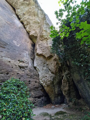 Obraz premium Madara horseman figure carved in a stone