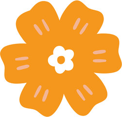 hand holding a flower