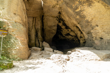 Madara horseman figure carved in a stone