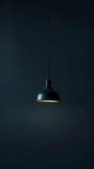 Obraz premium Minimalist chandelier hanging on the background
