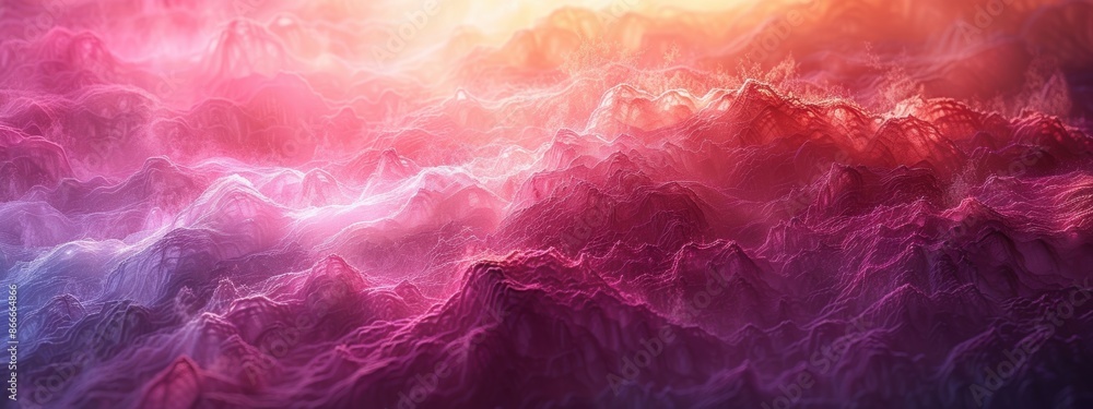 Aufkleber a background with a gradient from light to dark, with the lightest point being a blank pink space.