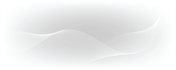 abstract white gradient background with lines