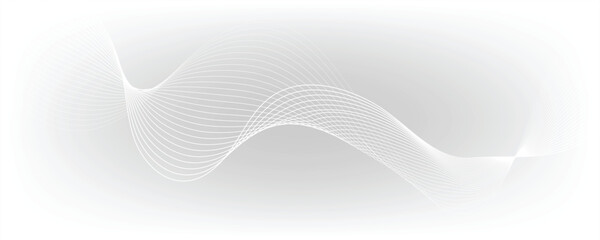 abstract white gradient background with lines