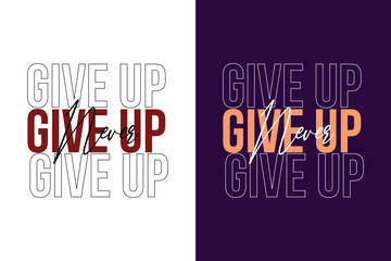 Typography t-shirt design. 