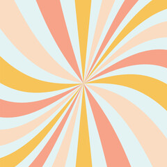 Summer Color Palette Groovy Wavy Background. Abstract Background.