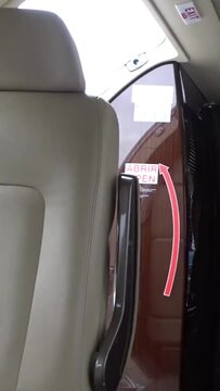 Business Jet Seats Cabin Inside footage
