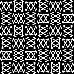 Vector monochrome pattern, Abstract texture for fabric print, card, table cloth, furniture, banner, cover, invitation, decoration, wrapping.seamless repeating pattern.Black and white background.