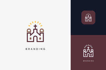Home Building Logo Modern Structure