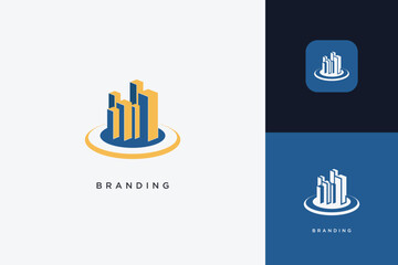 Home Building Logo Modern Structure