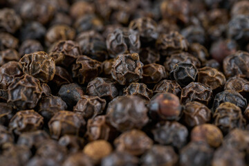 ブラックペッパーのクローズアップ