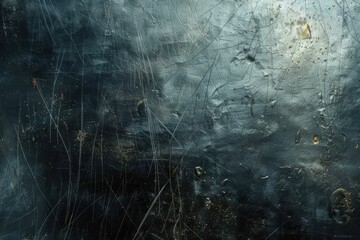 Grungy Scratched Metal Texture Background