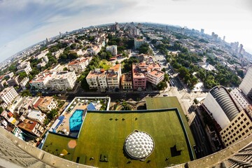 aerial view from eiffel tower