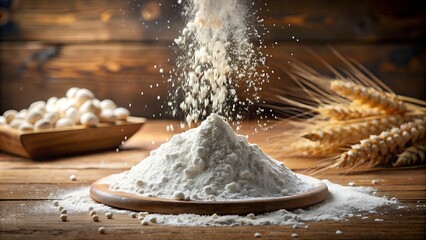 Animated Clip: Flour on a Table. Perfect for: Cooking shows, bakery promotions