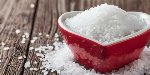 Community center hosts heart health campaign with educational posters on high sodium dangers. Concept Heart Health, Community Center, Sodium Awareness, Health Campaign, Educational Posters