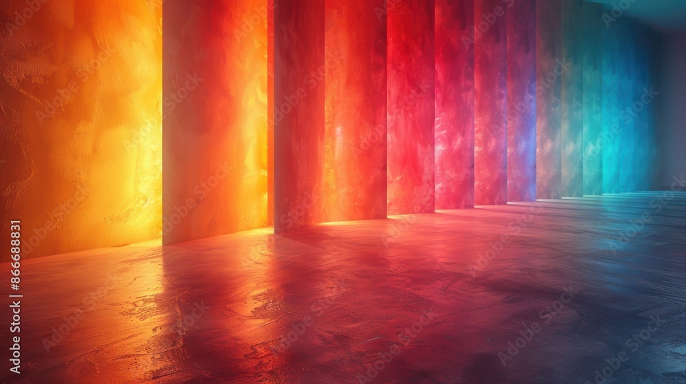 Aufkleber a background with a gradient from light to dark, with the lightest point being a blank colors space.