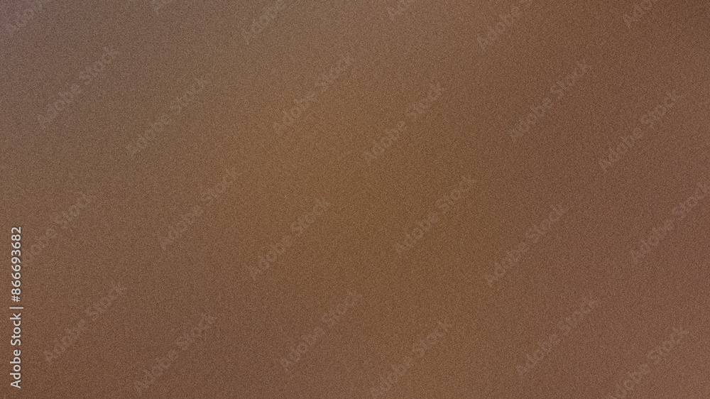 Poster subtle noise effect on a grainy brown gradient background