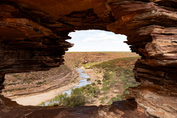 Arch canyon river