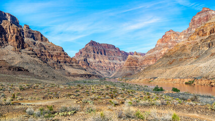 Grand Canyon West Rim By The Colorado River