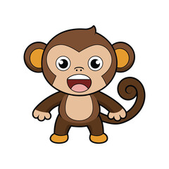 monkey vector,monkey icon vector illustration, monkey silhouette of a monkey isolated on a white background, eps, png, svg,monkey vector