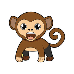 monkey vector,monkey icon vector illustration, monkey silhouette of a monkey isolated on a white background, eps, png, svg,monkey vector