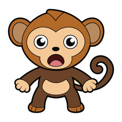 monkey vector,monkey icon vector illustration, monkey silhouette of a monkey isolated on a white background, eps, png, svg,monkey vector