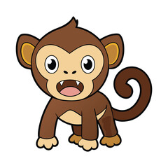 monkey vector,monkey icon vector illustration, monkey silhouette of a monkey isolated on a white background, eps, png, svg,monkey vector