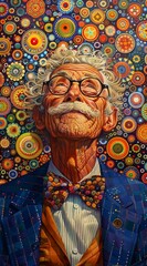 Art Nouveau Portrait of a Man