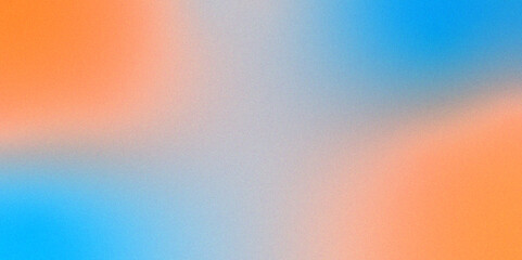Obraz premium Abstract noise background with a blue and orange gradient for appealing and modern aesthetic Gradient red yellow orange green blue pink blur abstract background 