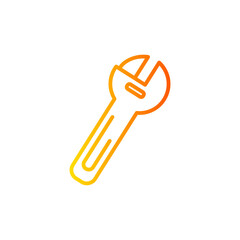 wrench gradient icon