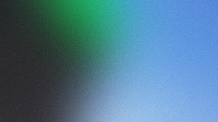 Vibrant grainy gradient backdrop with a blend of green and blue hues