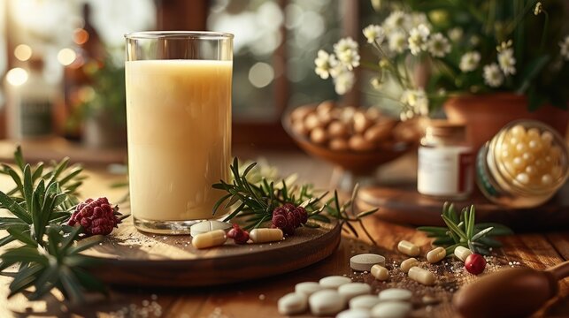 Fiber Supplement Benefits: Psyllium Husk and Digestive Health Icons