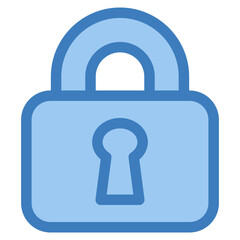Lock Icon Element For Design
