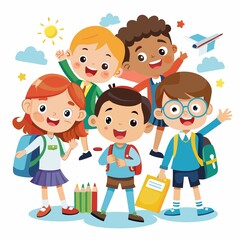 family with children