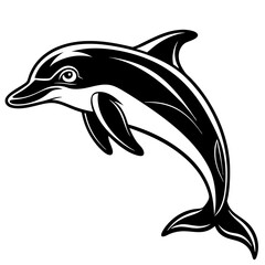 Obraz premium dolphin isolated