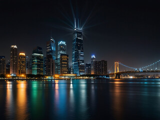 Fototapeta premium City View at Night