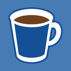       Coffee cup logo icon vector illustration.
