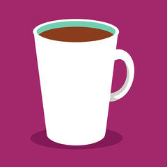       Coffee cup logo icon vector illustration.
