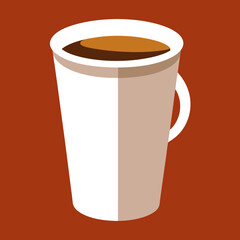       Coffee cup logo icon vector illustration.
