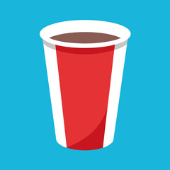       Coffee cup logo icon vector illustration.
