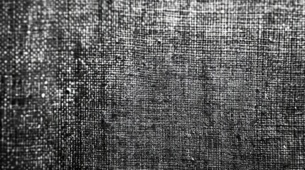 Close up gray canvas fabric texture as background