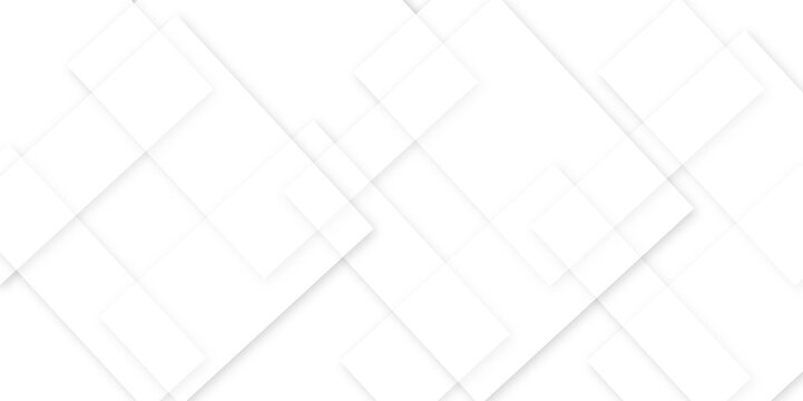 Abstract modern white and gray pattern geometric luxury gradient line background random square shape design. 3d shadow effects, modern design template background. layered geometric triangle shapes.	
