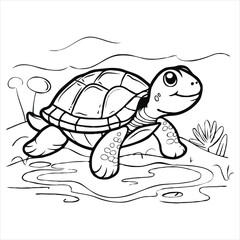 Cute Animal coloring book With kd[